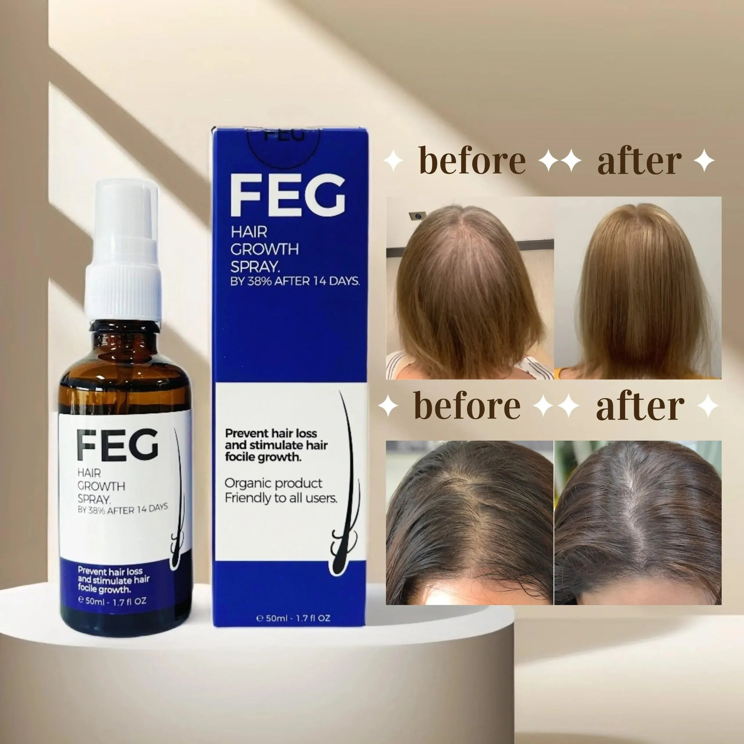 FEG PLUS Hair Growth Serum