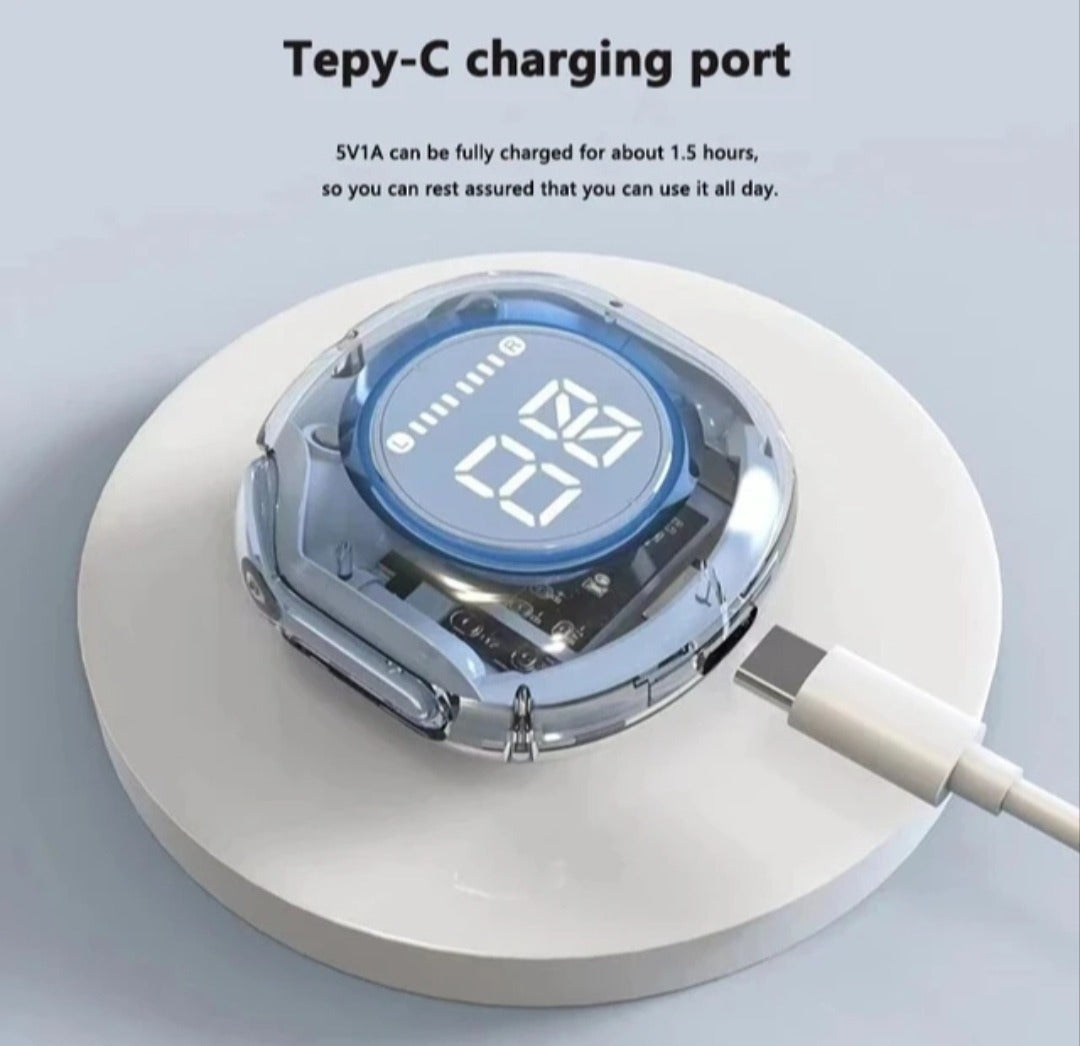 Air39  Earbuds With Digital Display